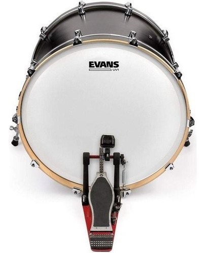 Evans Bd24uv1 Parche Golpe Bombo 24 Pulgadas Coated 1 Capa