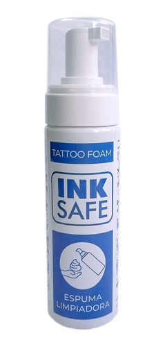 Espuma Para Tatuar 200ml Limpieza De Tattoo & Tatuaje
