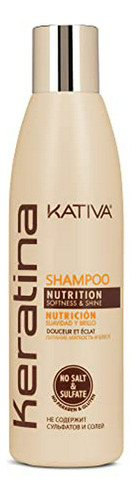 Champú - Kativa - Champu Nutrición Y Reconstrucción Keratina