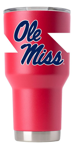 Gametime Sidekicks Ole Miss 30 Oz Vaso Color Rojo Licen...