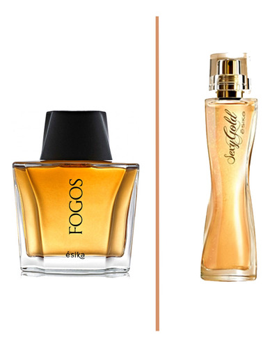 Perfume Sexy Gold Esika Y Fogos Esika S/75 Cada Uno