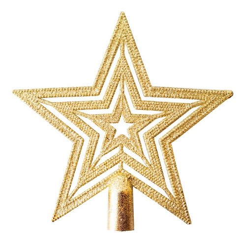 Puntal Estrella Para Arbol De Navidad 19cm