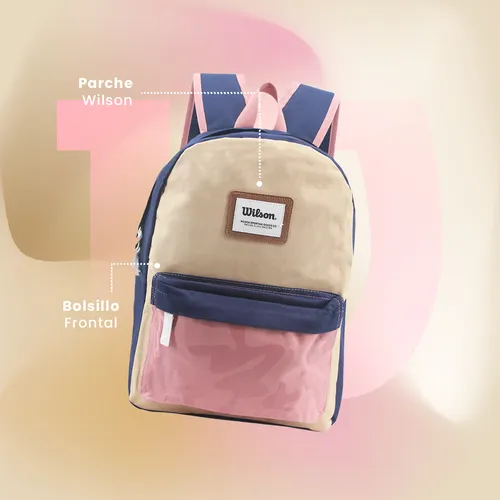 Mochila Wilson Mediana Adulto Casual Minimalista