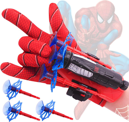 Marvel Spiderman Guante Lanzador Hombre Araña Niño