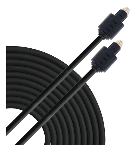Cable Fibra Óptica Para Audio Digital 1,8 M Conector Toslink