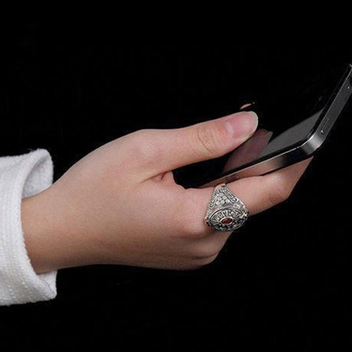 Anillo Gawu Box Con Compartimento Secreto Para Joyas Y Hierb