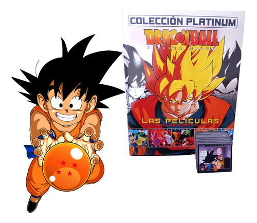 Álbum Dragón Ball Colección Platinum + Todas Láminas A Pegar