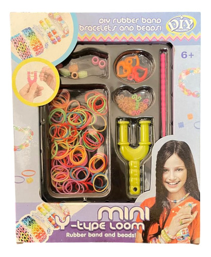Kit Juego Con Articulos Para Armar Pulseras De Ligas