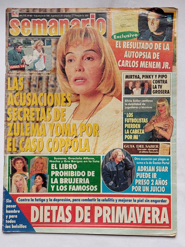 Semanario / Nº 903 / 1996 / Zulema Yoma