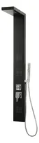 Comprar Columna Ducha Negra 3 Jets Con Masajeadores Con Monocomando