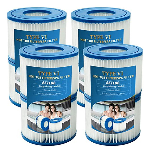 Type Vi Spa Filters For Coleman Saluspa Hot Tub Filters...