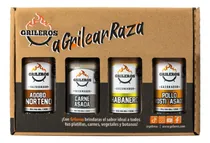 Comprar Kit De 4 Sazonadores Grileros Para Carne Asada 195g