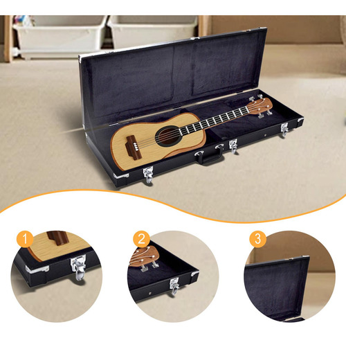 Case De Guitarra Eléctrica Con Estuche De Transporte Con