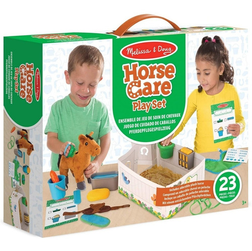 Melissa & Doug Set Cuidado Caballos