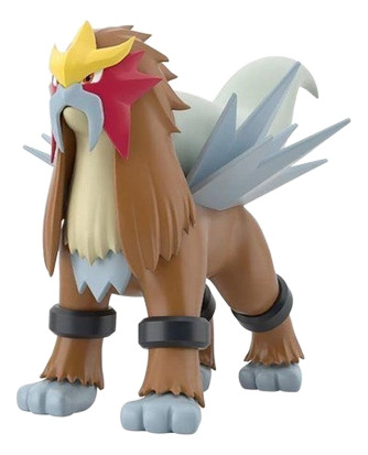 Pokemon Scale World Bandai Entei Suicune Raikou Caes Lenda