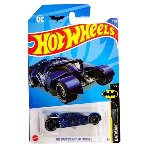 Th Básico Hot Wheels #7 Tdk Trilogy Batmobile Batman Tumber
