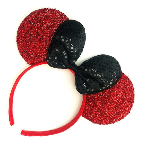 Diadema Con Las Orejas De Mickey Y Minnie Mouse De Disney  D