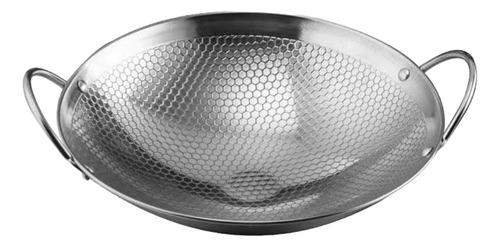 T Frigideira Chinesa Wok Condução De Calor Desenho Wok