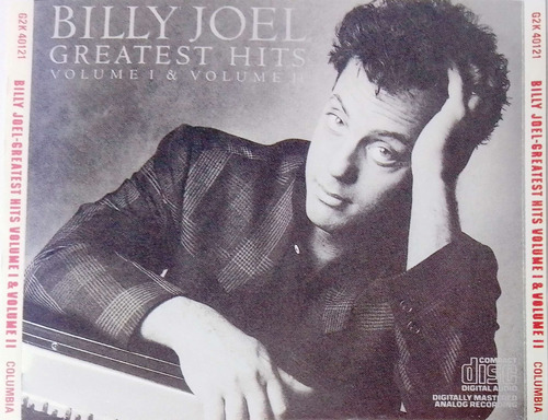 Billy Joel: Greatest Hits Volume 1 & Volume 2 Imported 2 Cds