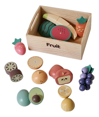 Juego De Cortar Frutas, Juguetes De Cocina, Coordinación