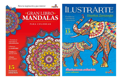 Libro Mandala Grande Para Colorear.