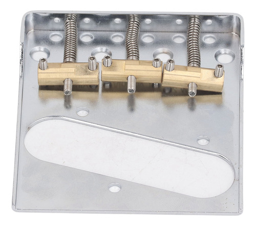 Guitar Telecaster Bridge Tailpiece 3 Sillines De Latón Para