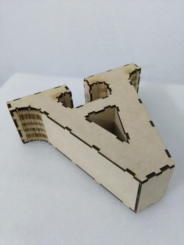 Letras 3d En Mdf Corte Láser Boda Bautizo Regalo