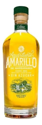 Aguardiente Amarillo Sin Azúcar 750 - mL