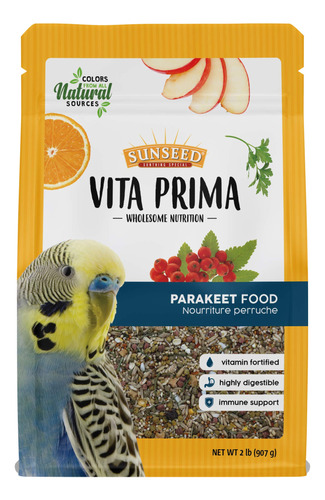 Sunseed Vita Prima - Alimento Para Periquitos De Nutricion S