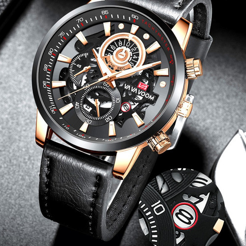 Reloj Deportivo De Acero Inoxidable Va Va Voom 2311 Con Cale