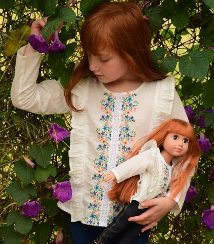 Imagen 2 de 3 de Bff Blusa Se Sabia Be Wise Conjunto Nena Muñeca Ropa Wg