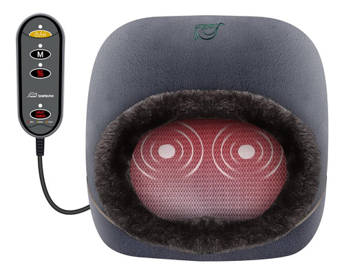 Snailax 3-en-1 Foot Warmer & Vibration Foot Y Back Massorger