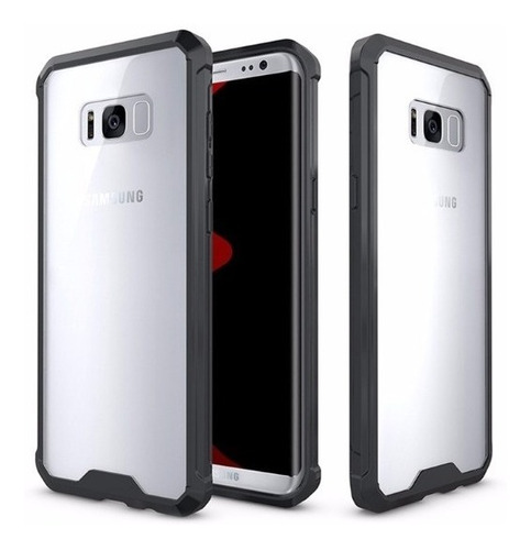 Protector Case Transparente Con Borde Galaxy S8 - S8+ Plus