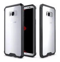 Comprar Protector Case Transparente Con Borde Galaxy S8 - S8+ Plus