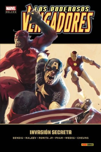 Comic Marvel Deluxe Poderosos Vengadores 03 Invasion Secreta