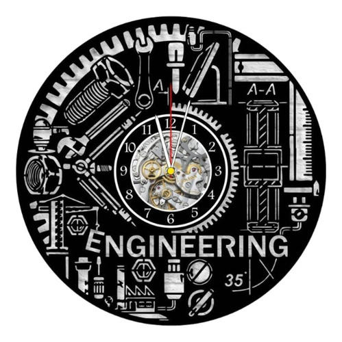 Reloj Corte Laser 4363 Ingenieria Herramientas Y Simbolos