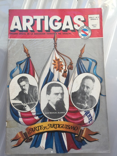 Libro Artigas  Arte Y Artiguismo  Mayo 1985  Revista Artigas