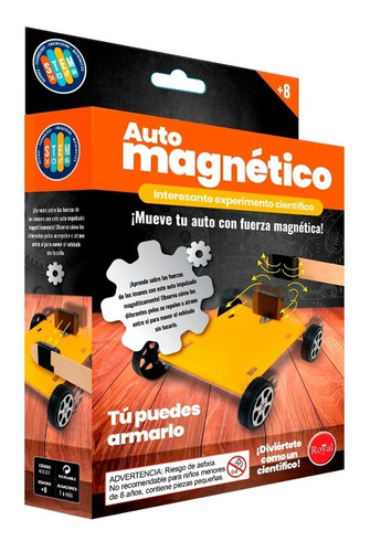 Auto Magnético Juego De Ciencia Pocket Royal +8 Años