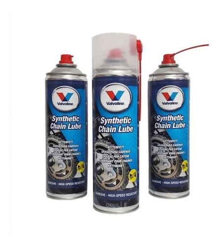 Aceite Lubricante Cadena Valvoline 500ml X 3 Unidades Coyote