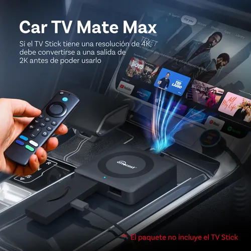 Ottocast Adaptador Car Tv Mate Pro: Carplay Sem Fio+hdmi