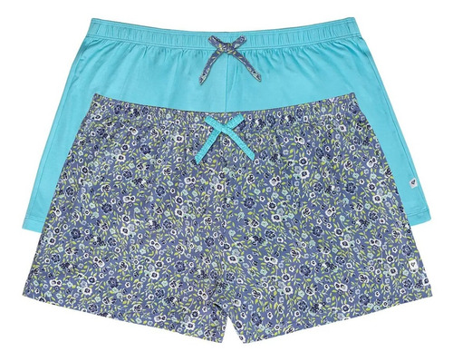 2 Pack Shorts De Pijama Para Dama Jane And Bleecker, 