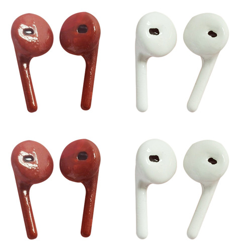 Auriculares Para Decoración Exterior Tipo Casa De Muñecas, 4