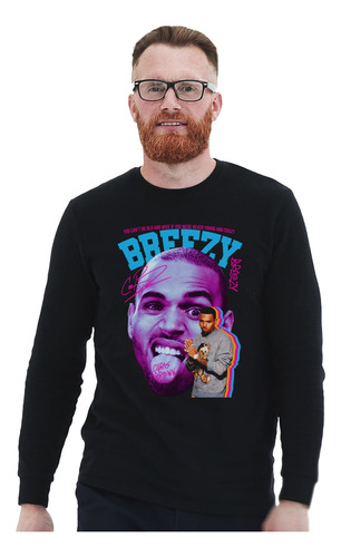 Polera Ml Chris Brown Young And Crazy Breezy Abominatron