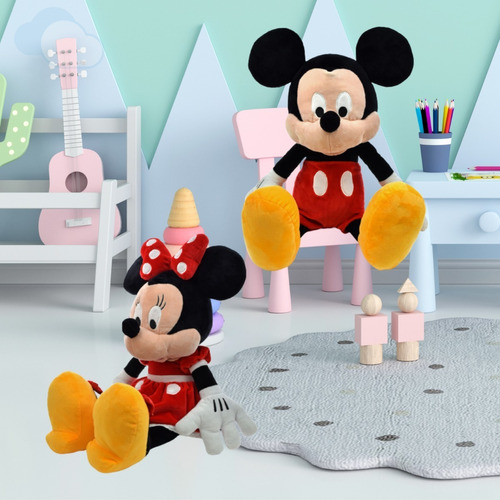 Mickey Peluche Muñeco Personajes Disney 65 Cm Phi Phi Toys