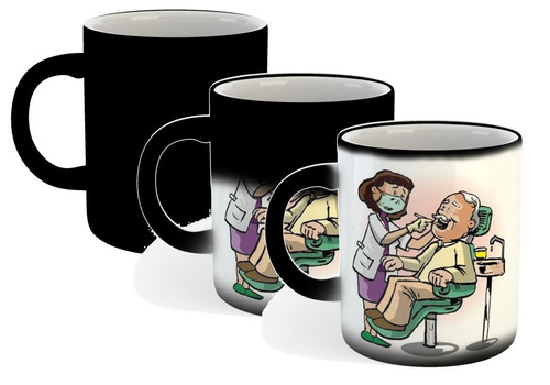 Taza Magica Odontologia Odontologo Dentista Diente M1