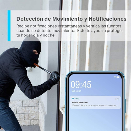Imagen 6 de 10 de Cámara Vigilancia Wifi Exterior Tp-link Tapo C310 Nocturna
