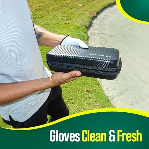 Caso De Soporte De Guantes De Golf - Caddio De Guantes De Go