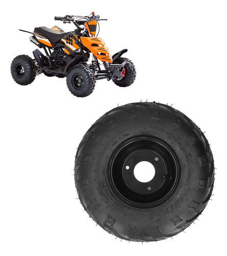 Neumático Atv Tubeless Para Quad Go Kart Utv