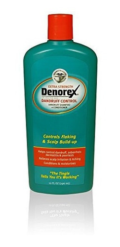 Denorex Extra Fuerza Caspa Champú Acondicionador 10oz Botel