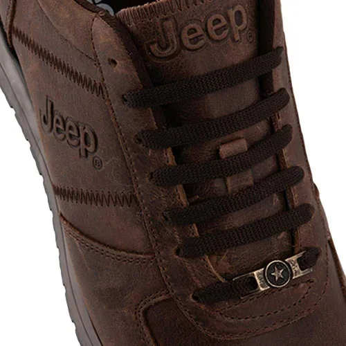 Tenis Casual Jeep S200 Id 929018 Cafe Para Hombre